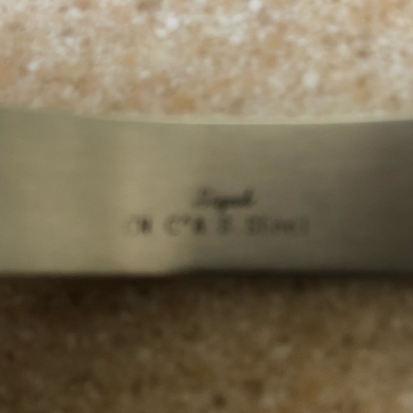 RARE David Sigal Happy Skull black enamel bangle bracelet - Picture 12 of 12